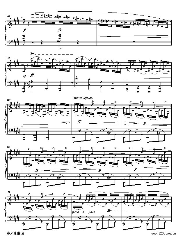 幻想即兴曲-京寒-肖邦钢琴曲谱（图8）