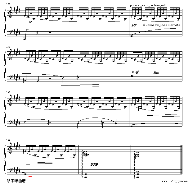 幻想即兴曲-京寒-肖邦钢琴曲谱（图9）