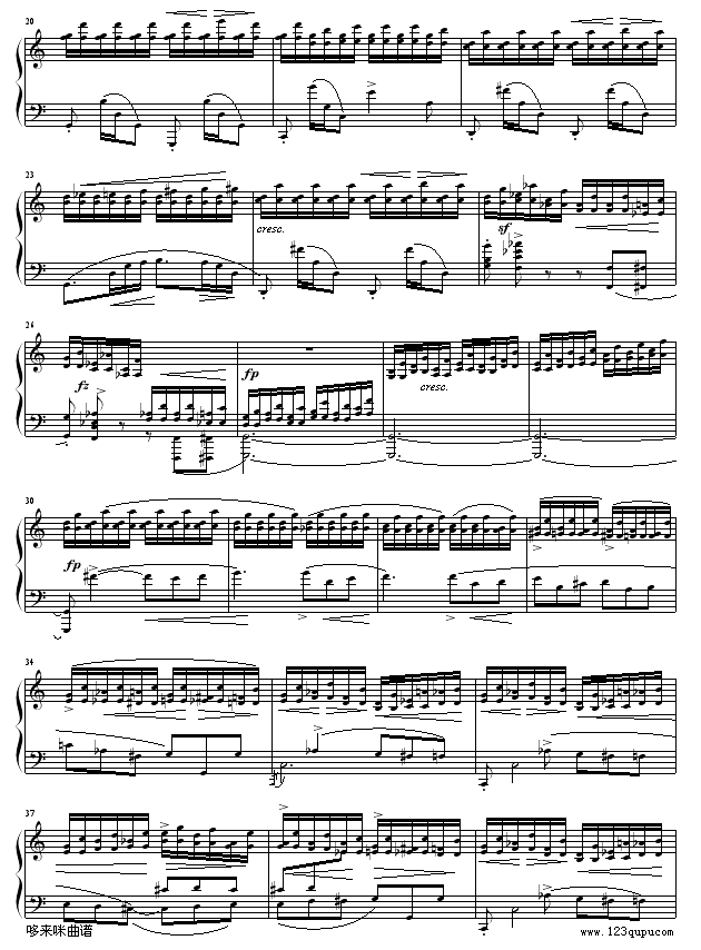 OP10No7-肖邦钢琴曲谱（图2）