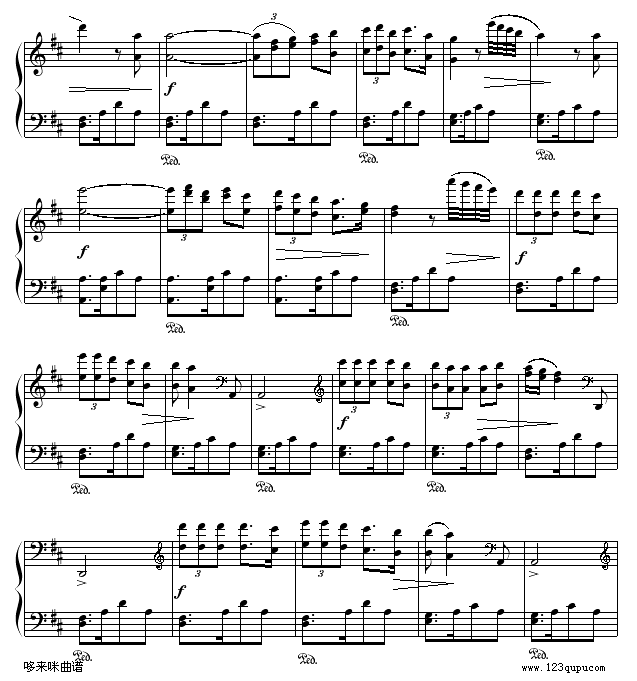 鸽子-伊拉迪尔钢琴曲谱（图2）