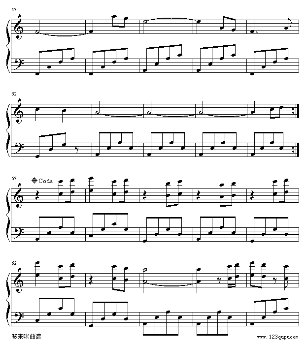 Endless horizont-班得瑞钢琴曲谱（图3）
