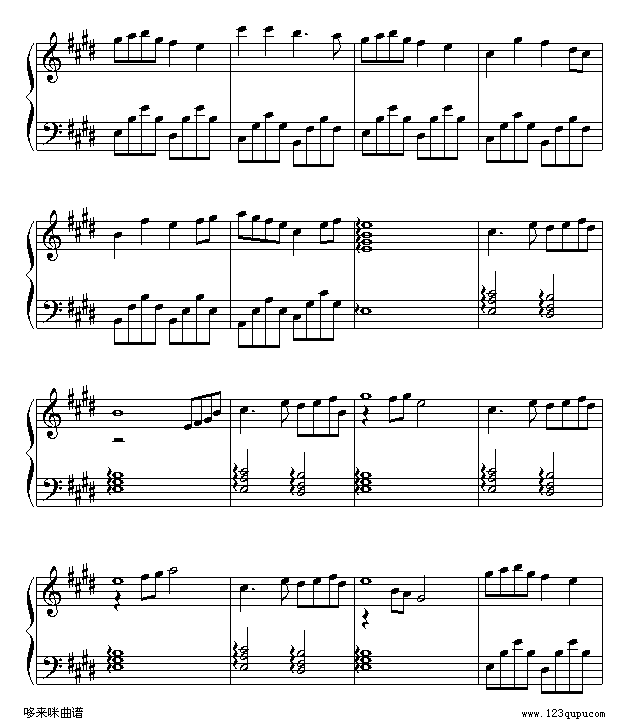 Snowdreams-班得瑞钢琴曲谱（图2）