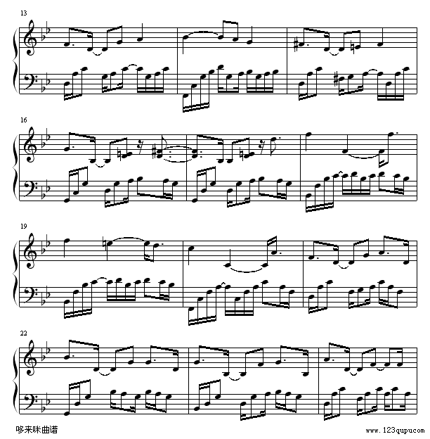绿袖子(爵士版)-世界名曲钢琴曲谱（图2）