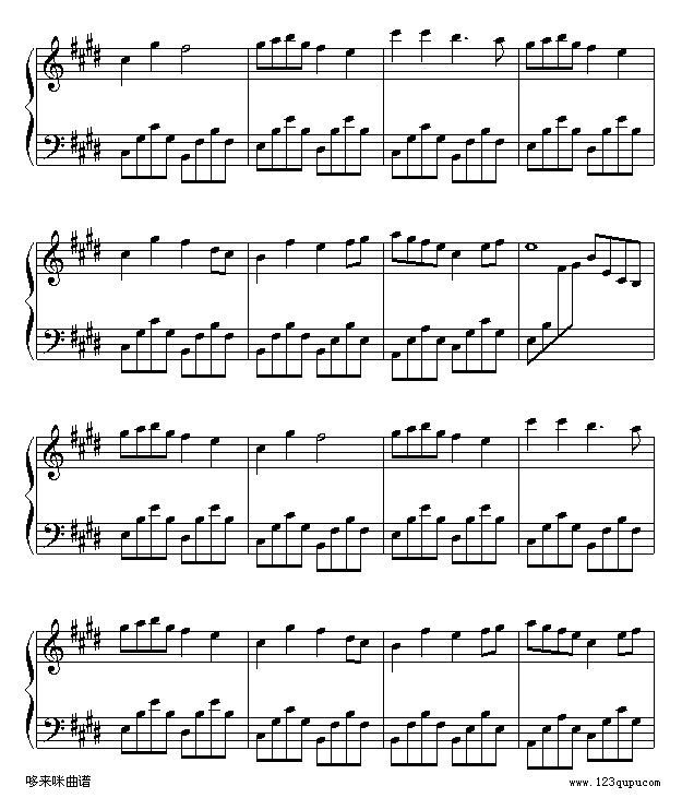 Snowdreams-班得瑞钢琴曲谱（图3）
