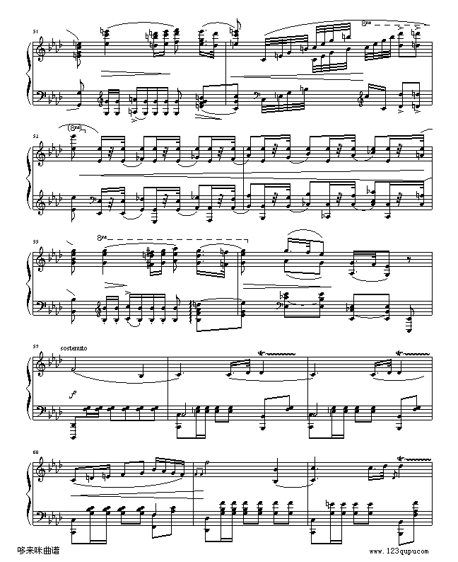 英雄波兰舞曲-肖邦钢琴曲谱（图5）