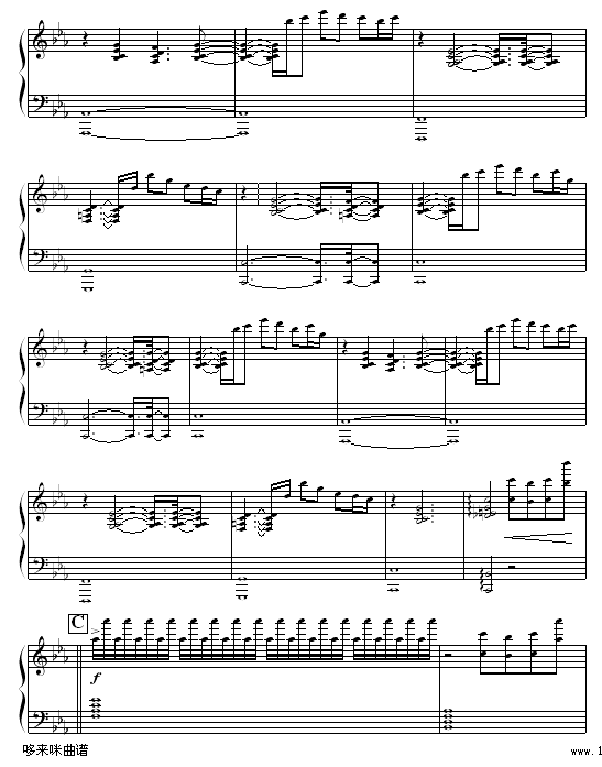 夜莺-Richnew钢琴曲谱（图2）