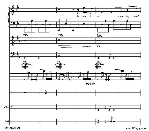 罗密欧与茱丽叶-总谱-克莱德曼钢琴曲谱（图3）