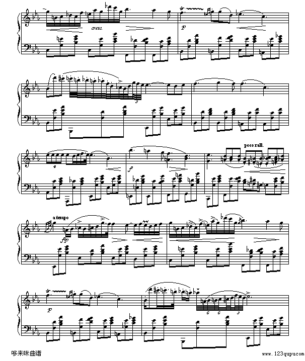 夜曲-肖邦钢琴曲谱（图2）