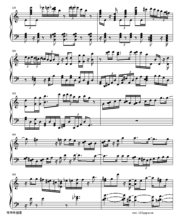 绮想輪旋曲-贝多芬钢琴曲谱（图19）