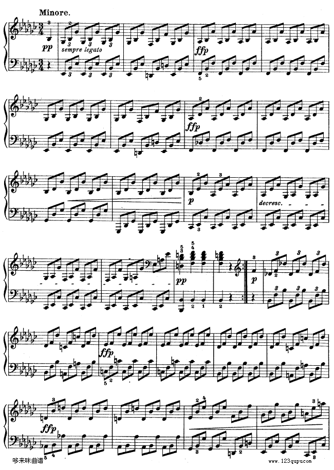降E大调第四钢琴奏鸣曲-Op.7-贝多芬钢琴曲谱（图16）