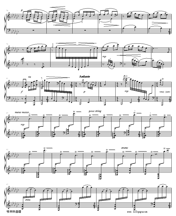 春江花月夜-中国名曲钢琴曲谱（图5）