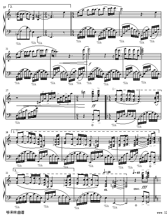 你好-克莱德曼钢琴曲谱（图2）