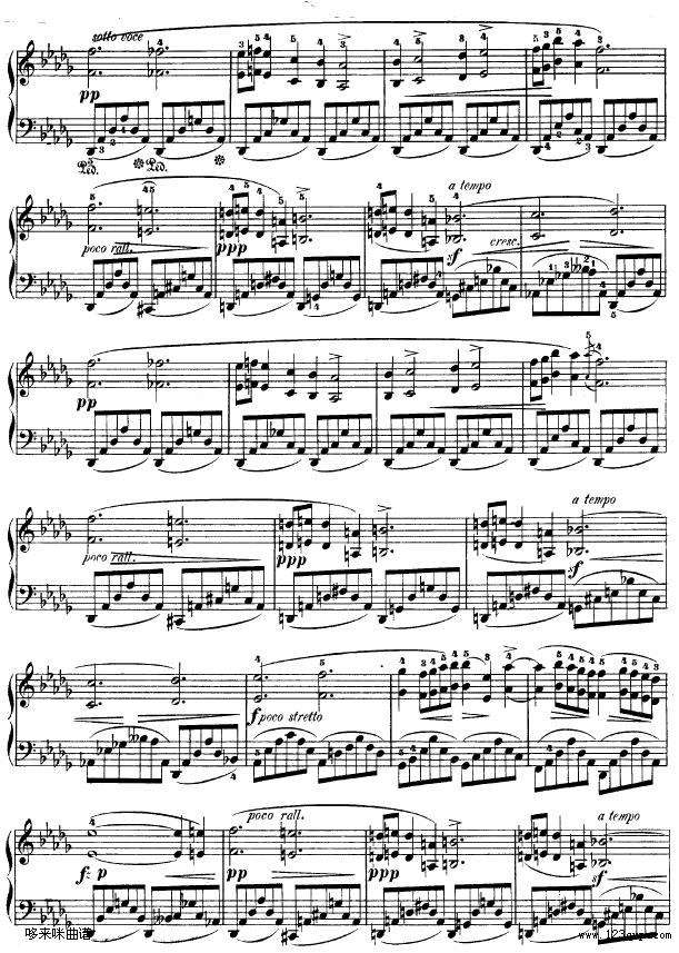 夜曲No.1 - Op.9-1-肖邦钢琴曲谱（图2）