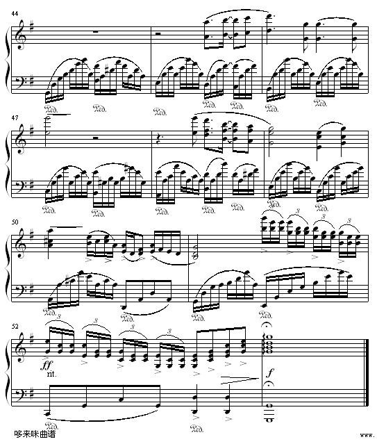 拉.梅尔-克莱德曼钢琴曲谱（图5）