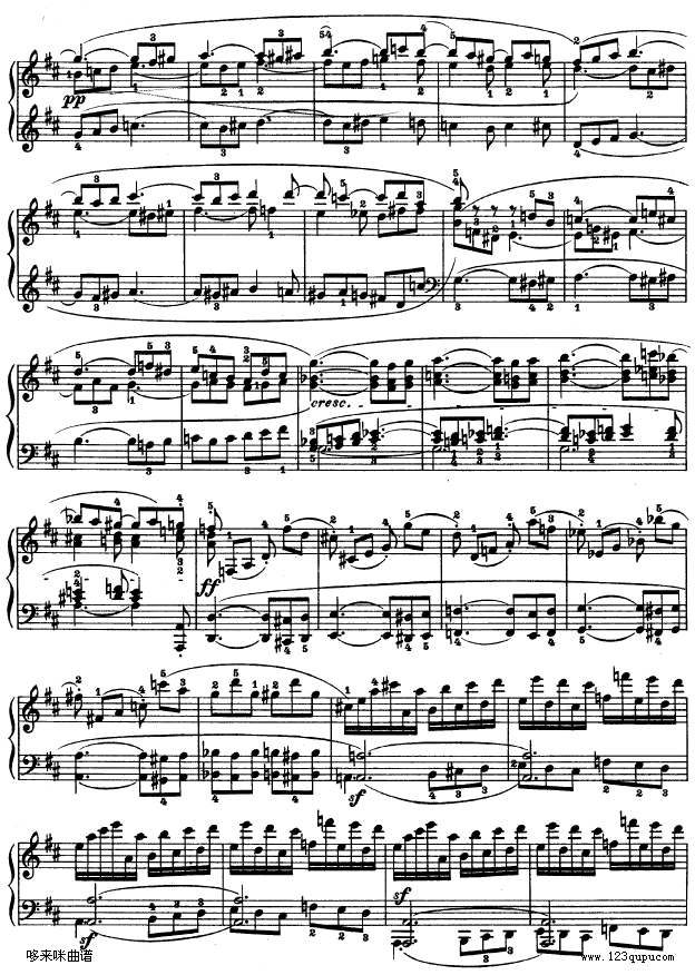 第十五钢琴奏鸣曲-（Op.28）-贝多芬钢琴曲谱（图19）