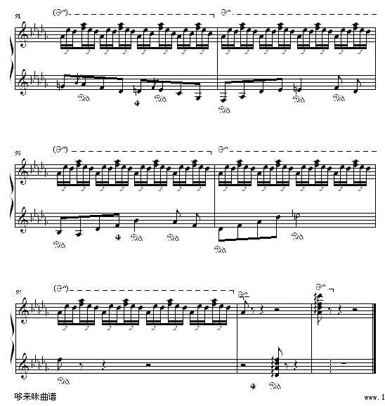 森林的呼啸-李斯特钢琴曲谱（图16）