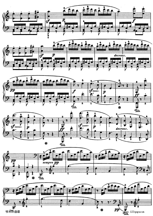 第二十一钢琴奏鸣曲-（Op.53）-贝多芬钢琴曲谱（图19）
