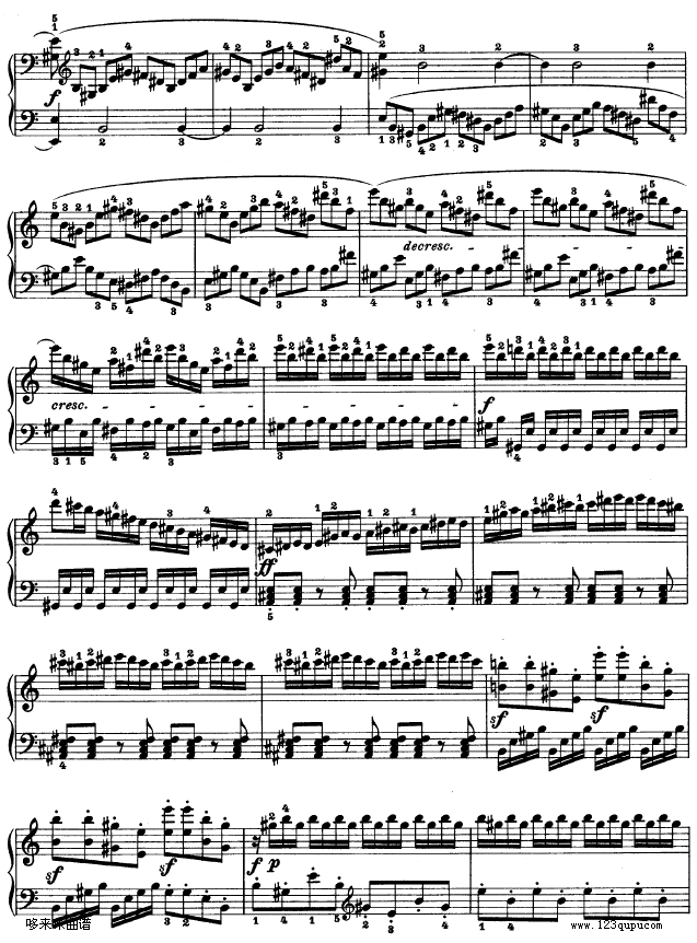 第二十一钢琴奏鸣曲-（Op.53）-贝多芬钢琴曲谱（图3）