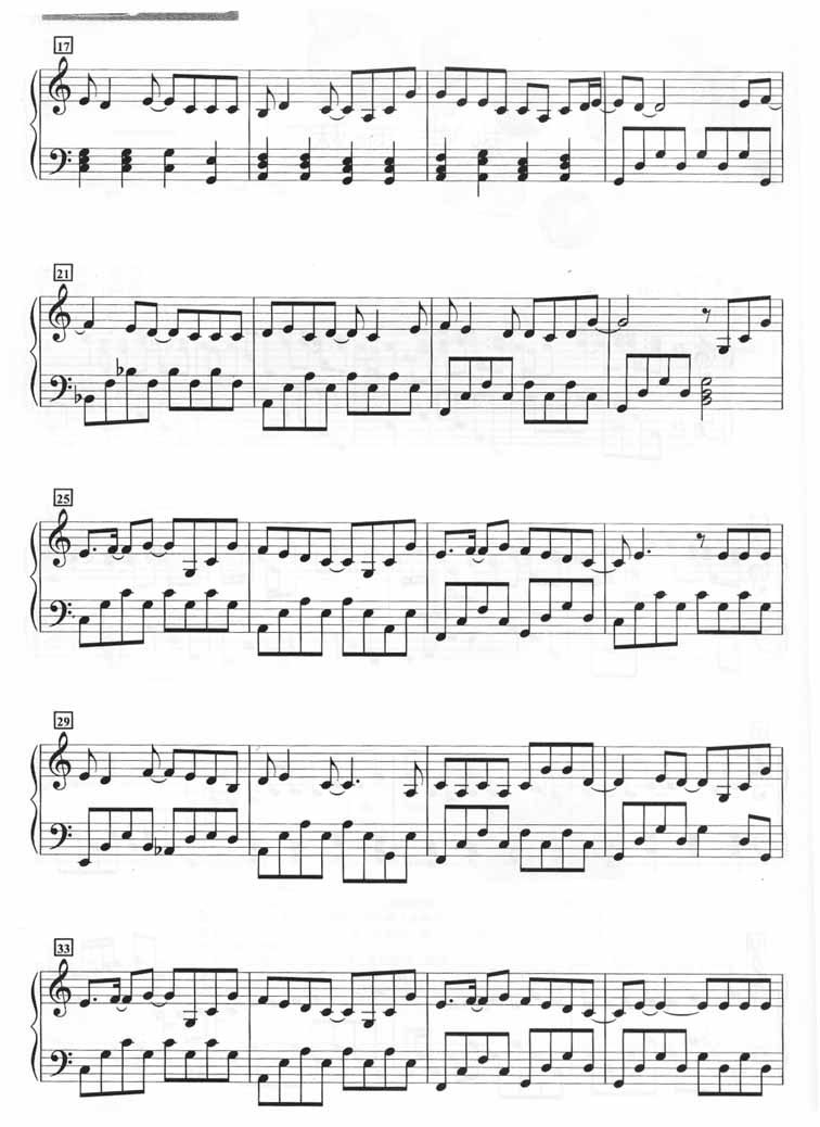 热带雨林（钢琴谱）[不同版本]钢琴曲谱（图2）