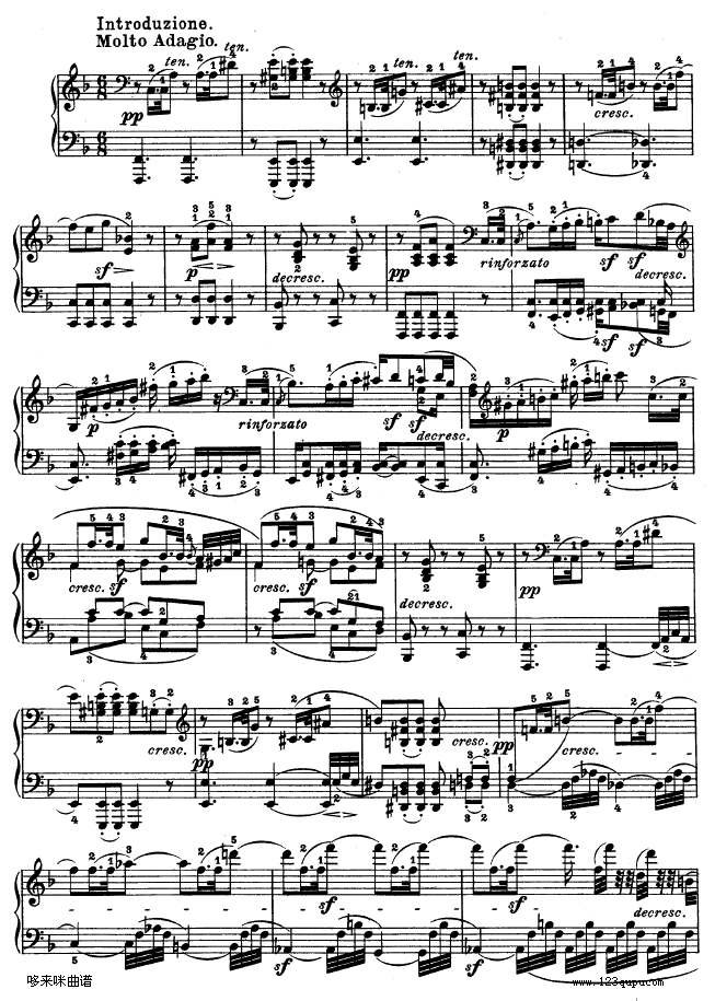 第二十一钢琴奏鸣曲-（Op.53）-贝多芬钢琴曲谱（图15）