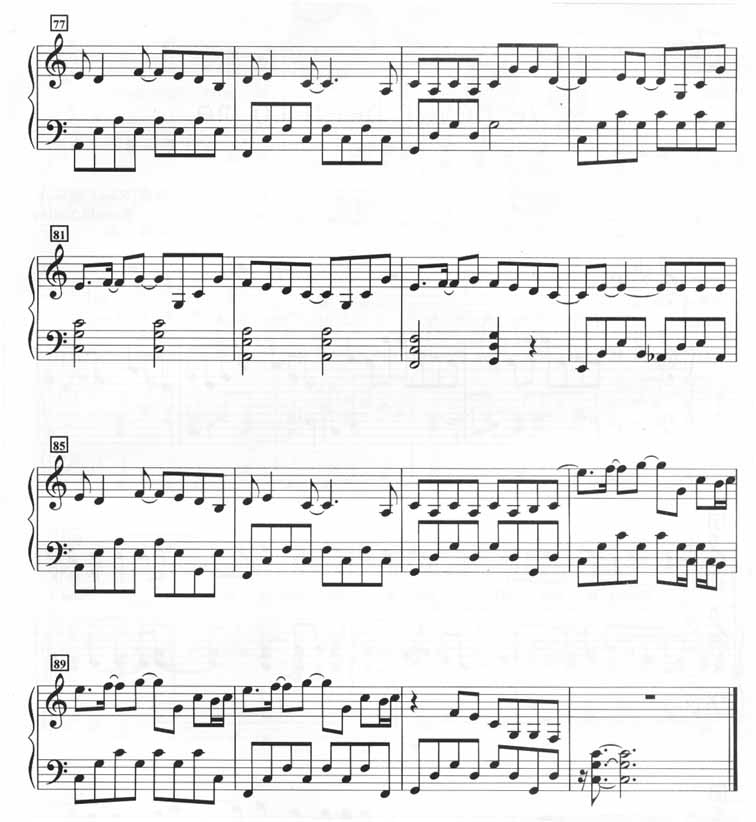 热带雨林（钢琴谱）[不同版本]钢琴曲谱（图5）
