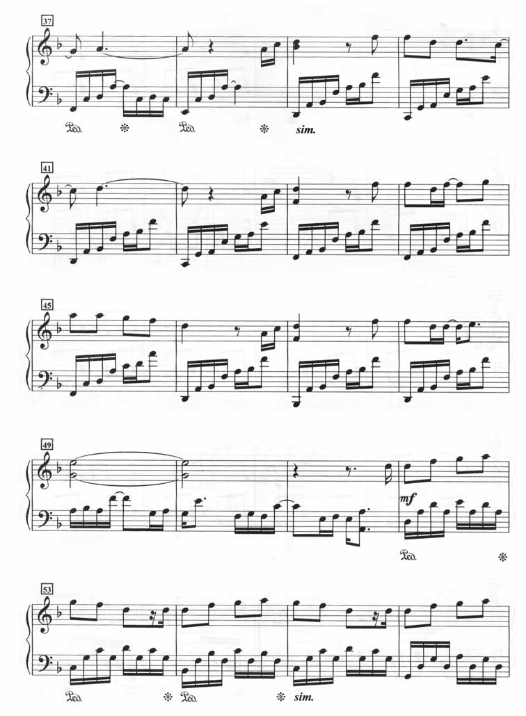 长相思（钢琴谱）[不同版本]钢琴曲谱（图3）