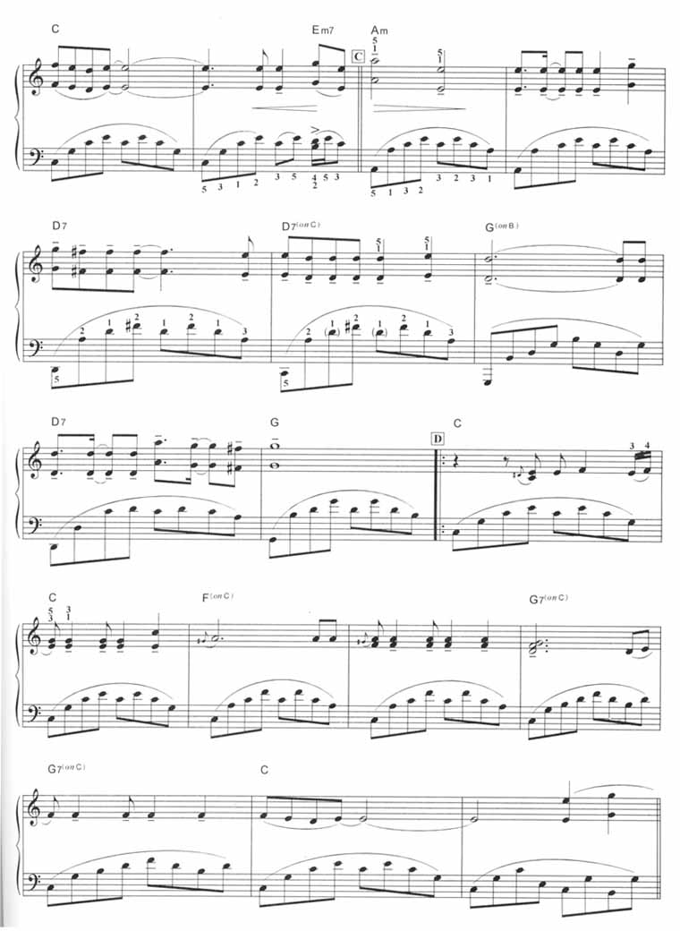 阿根廷别为我哭泣（五线谱版）[钢琴演奏乐谱]钢琴曲谱（图2）
