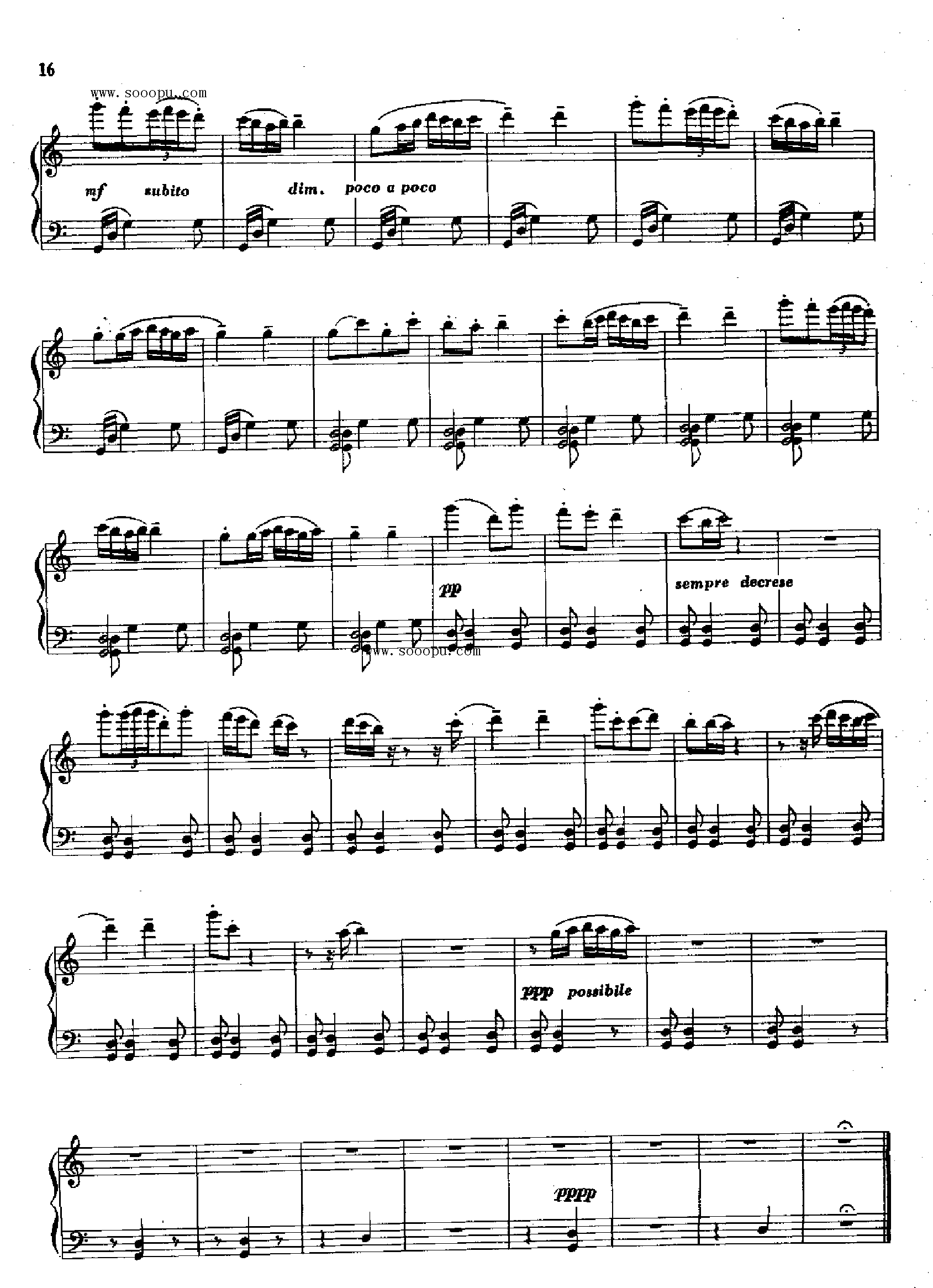 小曲 键盘类 钢琴钢琴曲谱（图3）