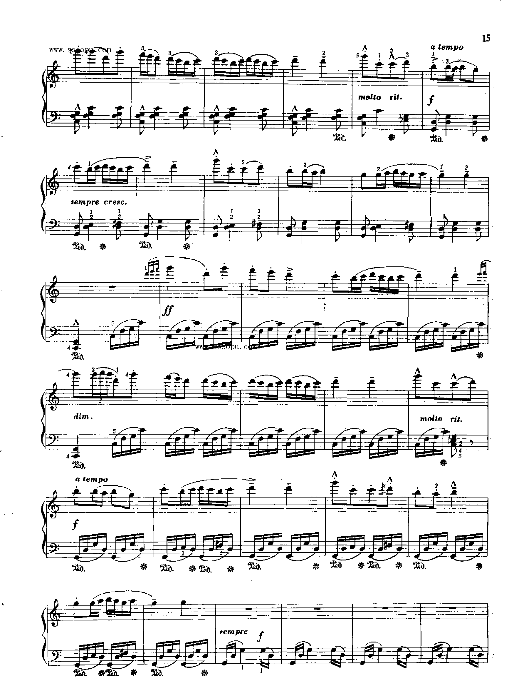 小曲 键盘类 钢琴钢琴曲谱（图2）