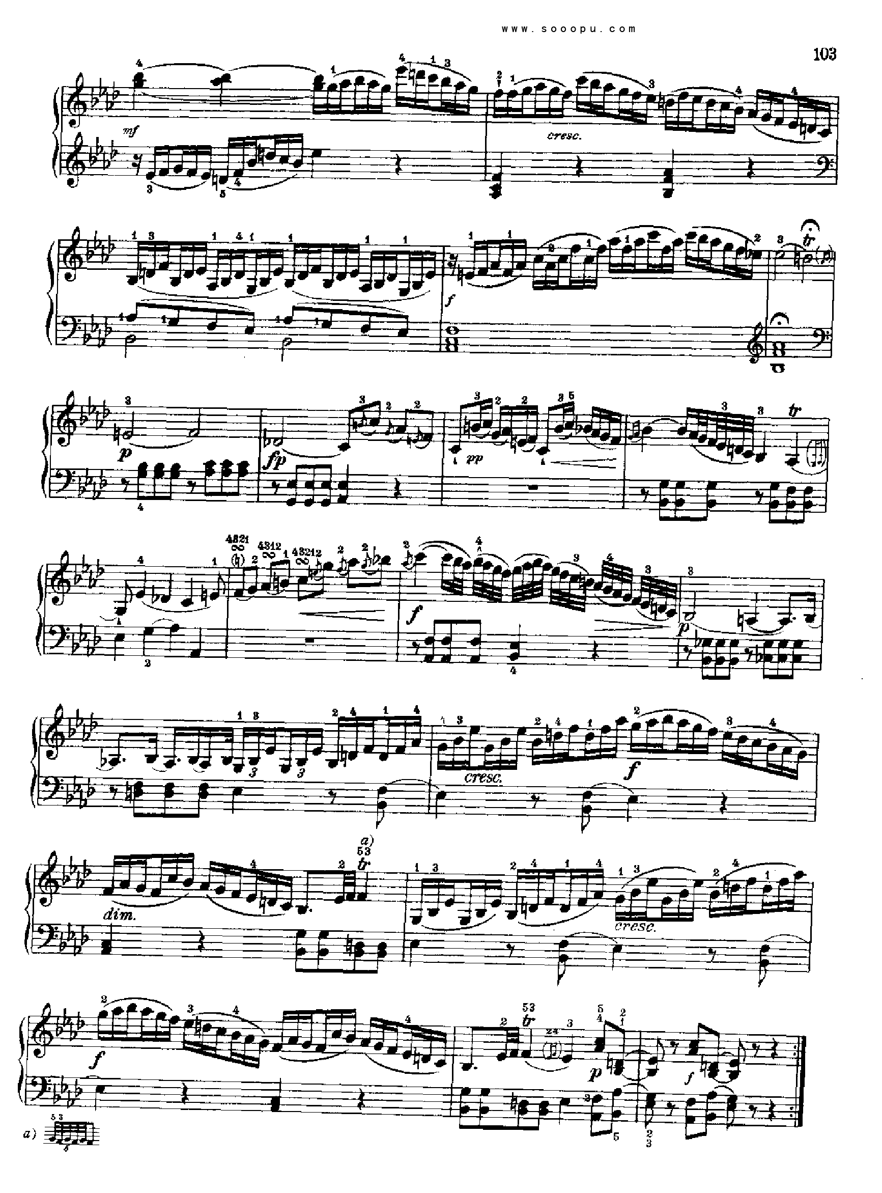 奏鸣曲十一1786年出版 键盘类 钢琴钢琴曲谱（图2）