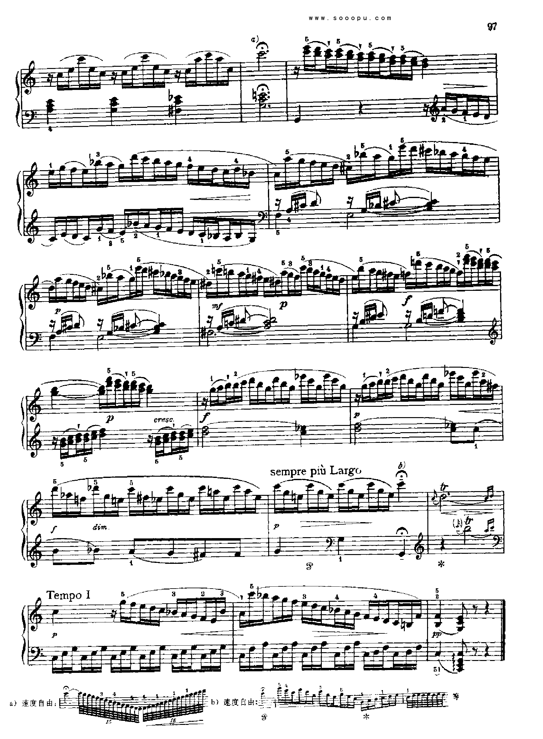 奏鸣曲十(献给奥恩布鲁格的姐妹们)1780年出版 键盘类 钢琴钢琴曲谱（图8）
