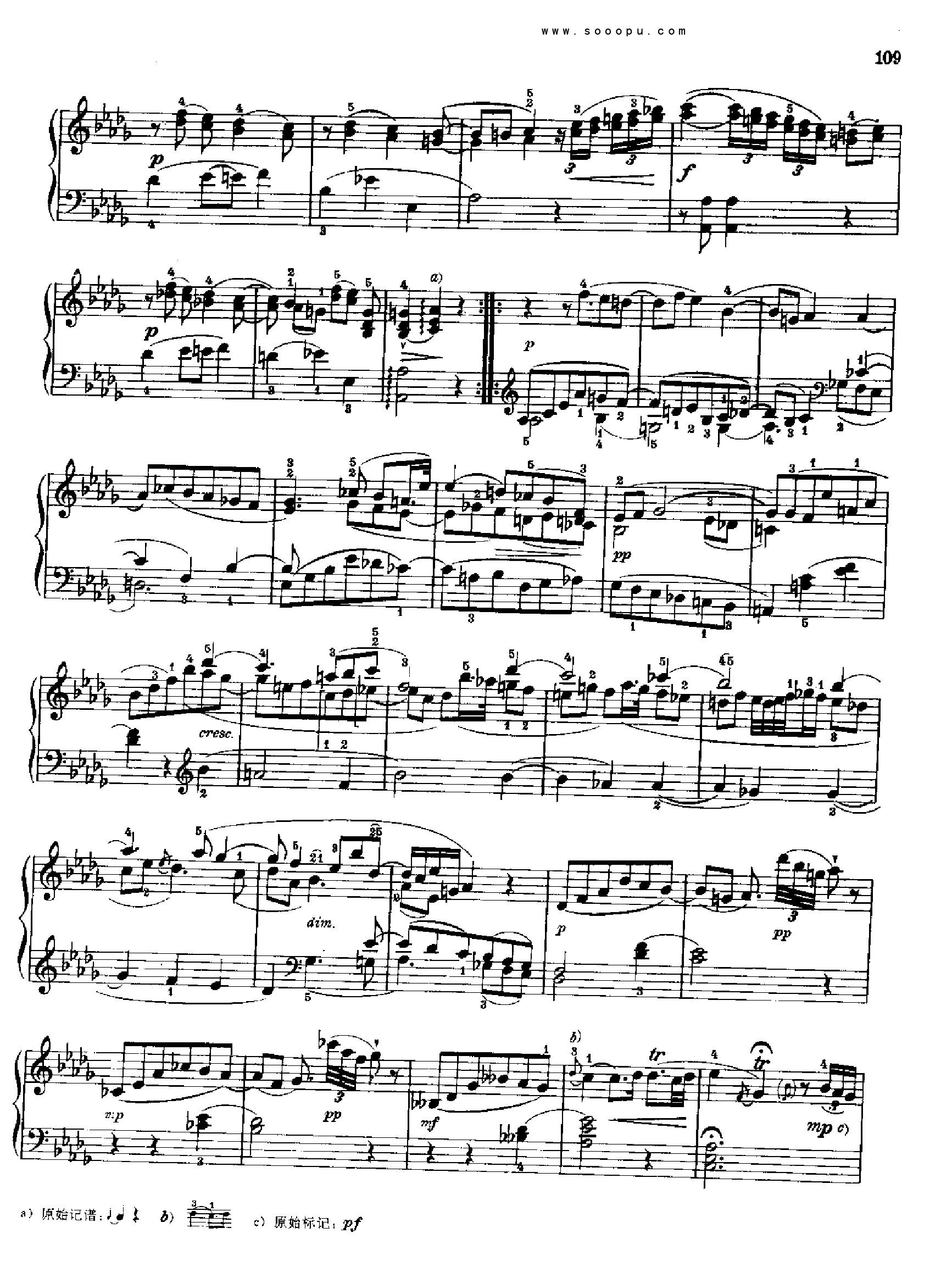 奏鸣曲十一1786年出版 键盘类 钢琴钢琴曲谱（图8）