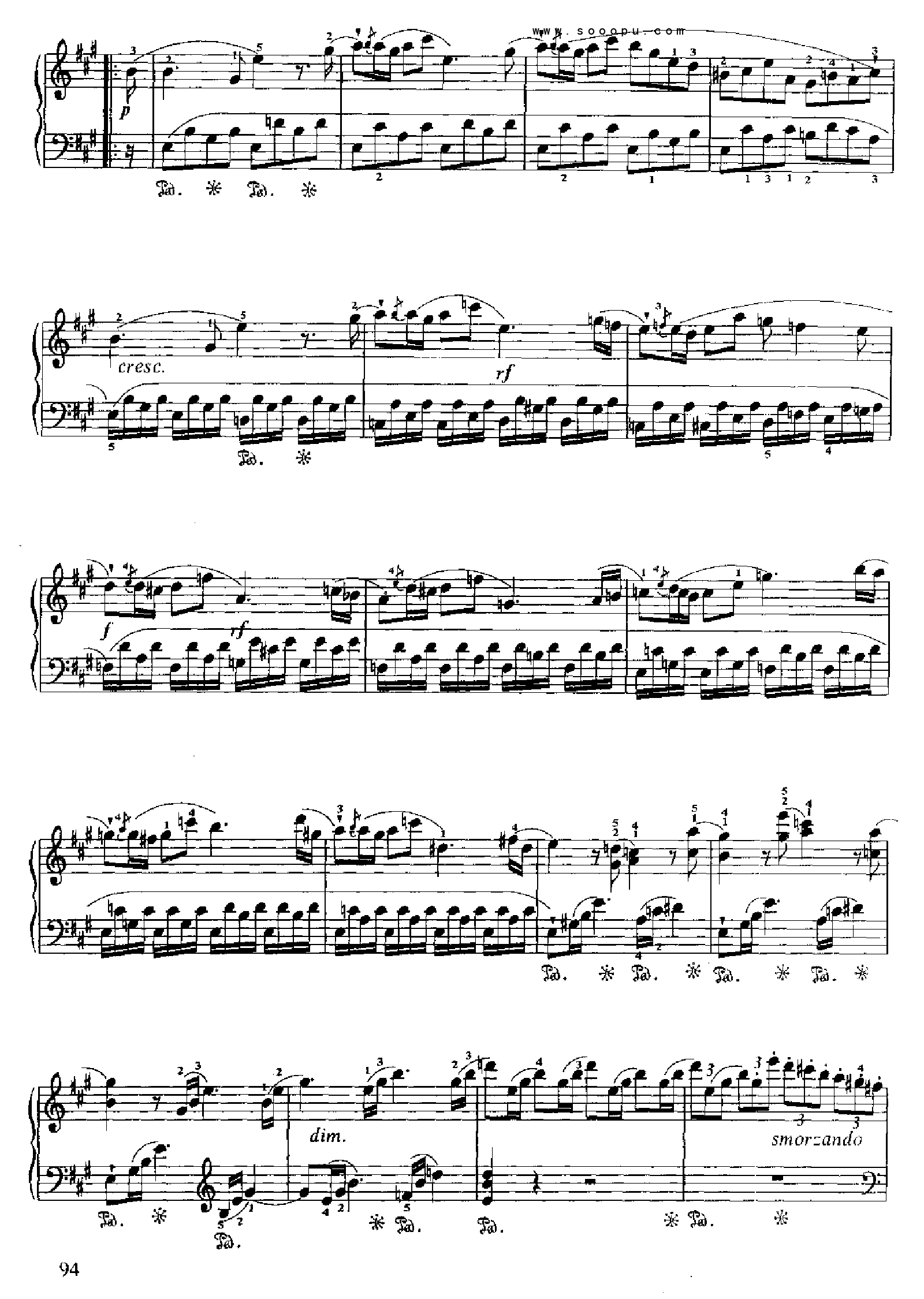 小奏鸣曲(Op.20 No.4) 键盘类 钢琴钢琴曲谱（图3）