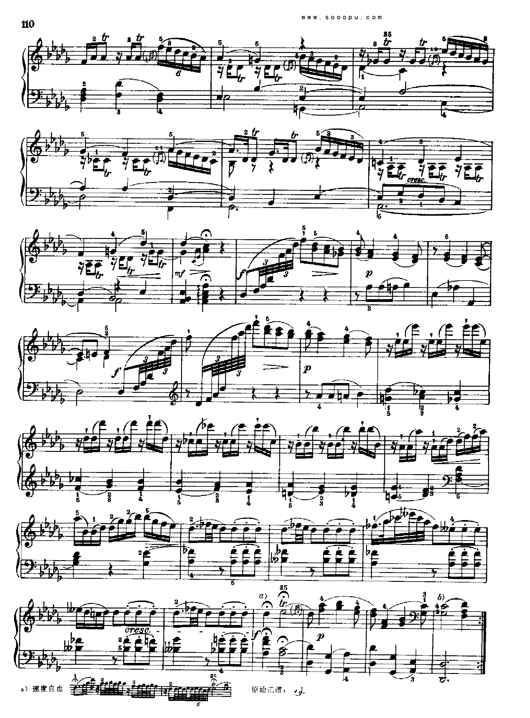 奏鸣曲十一1786年出版 键盘类 钢琴钢琴曲谱（图9）