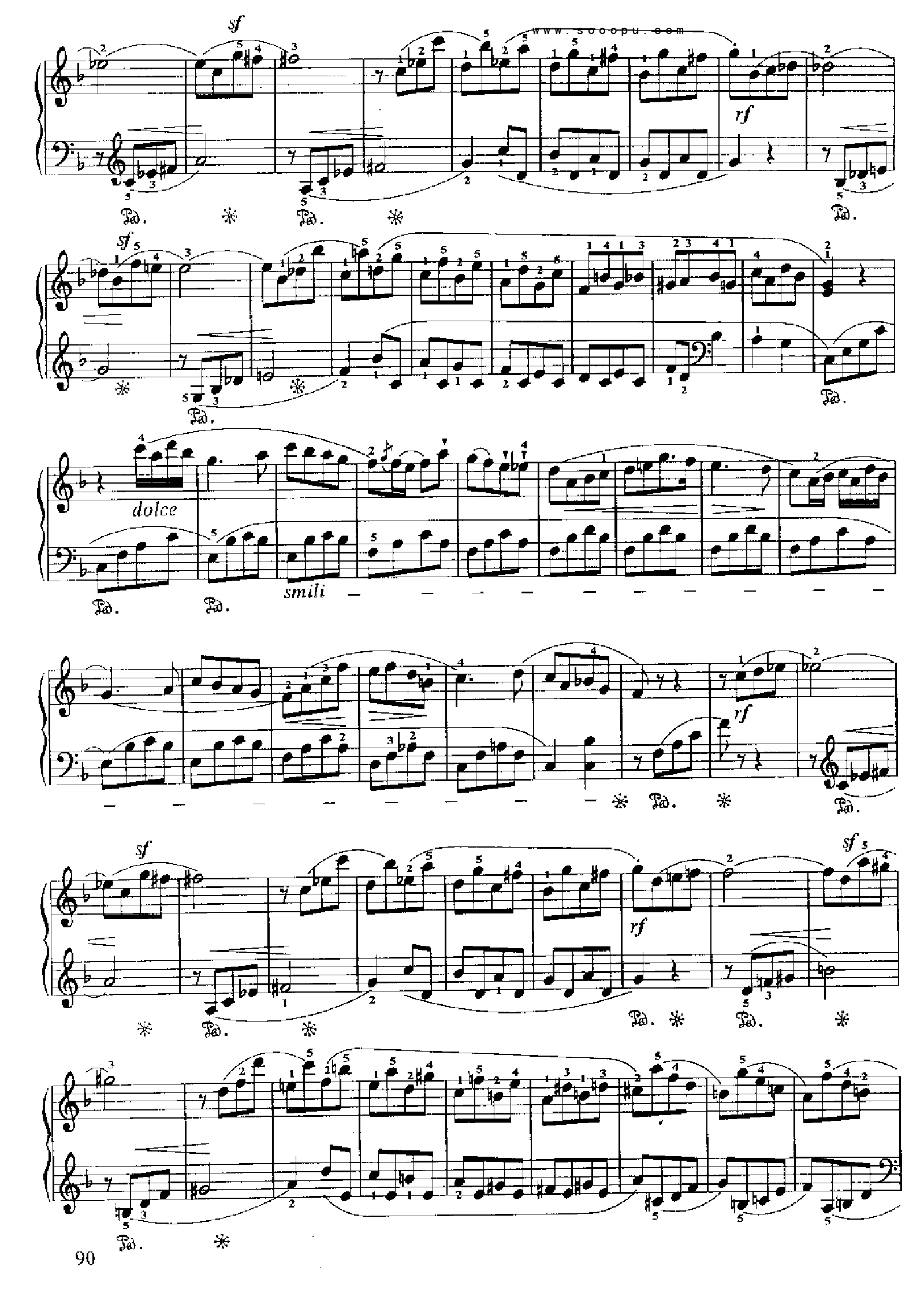 小奏鸣曲(Op.20 No.2) 键盘类 钢琴钢琴曲谱（图5）