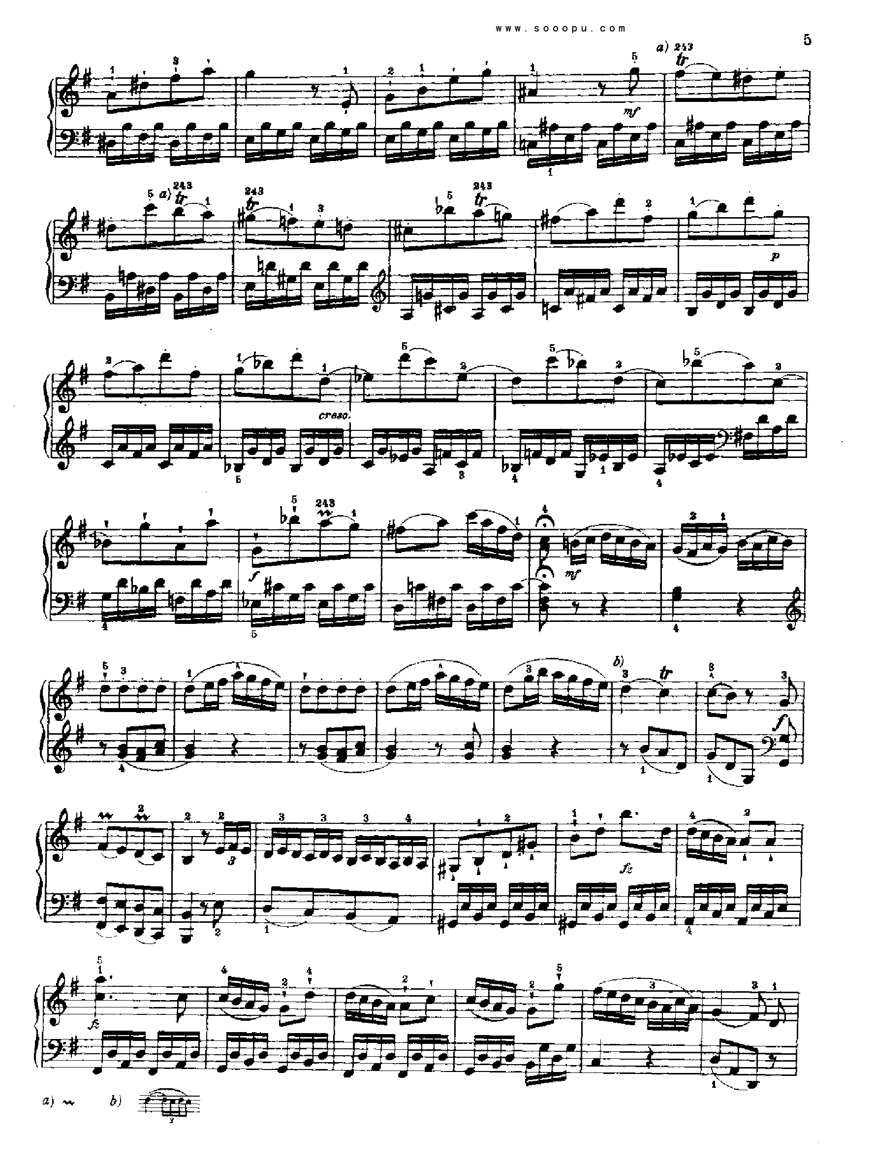 奏鸣曲一1776年出版 键盘类 钢琴钢琴曲谱（图3）