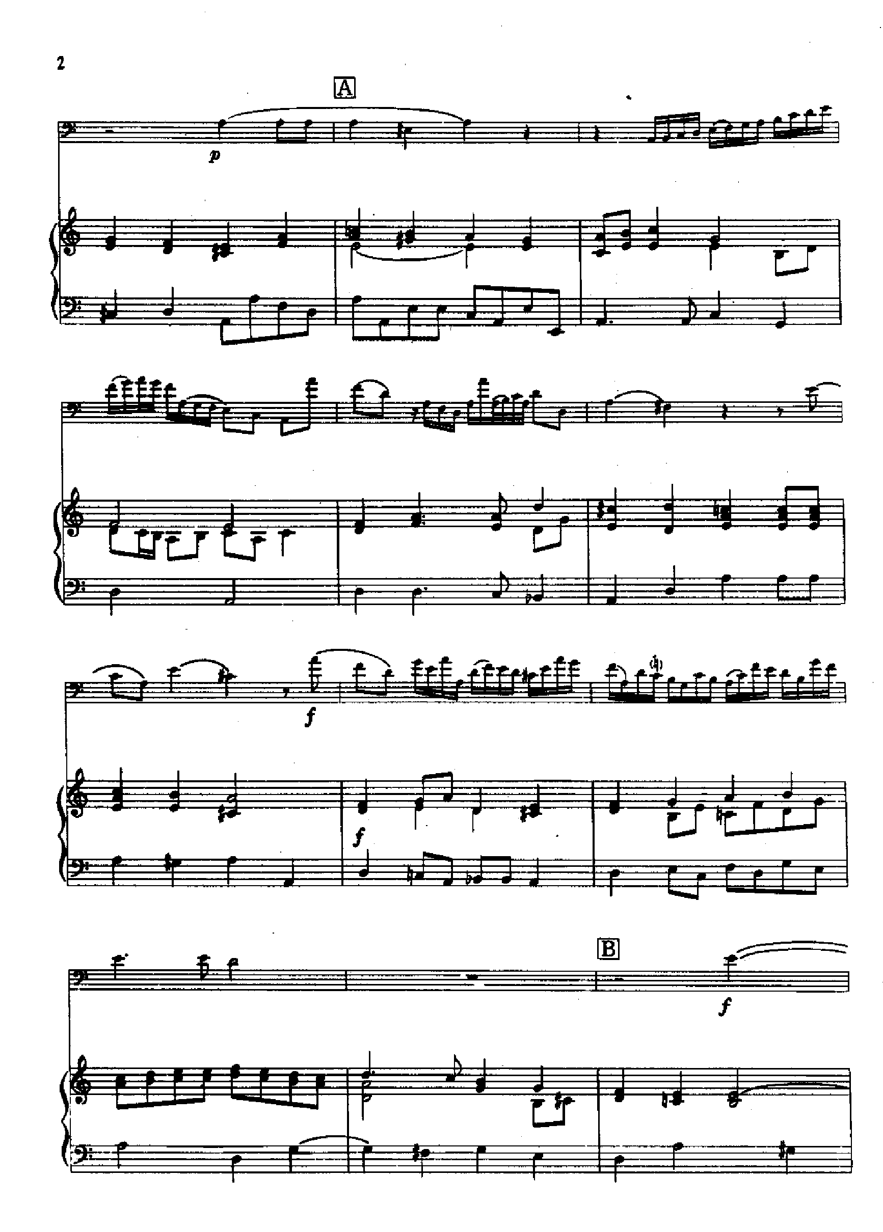 拉.海洛尼马(钢伴) 管乐类 长号钢琴曲谱（图2）