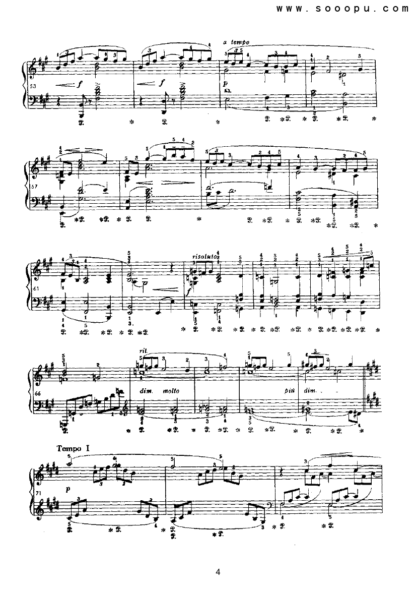阿拉伯风格（第一首） 键盘类 钢琴钢琴曲谱（图4）