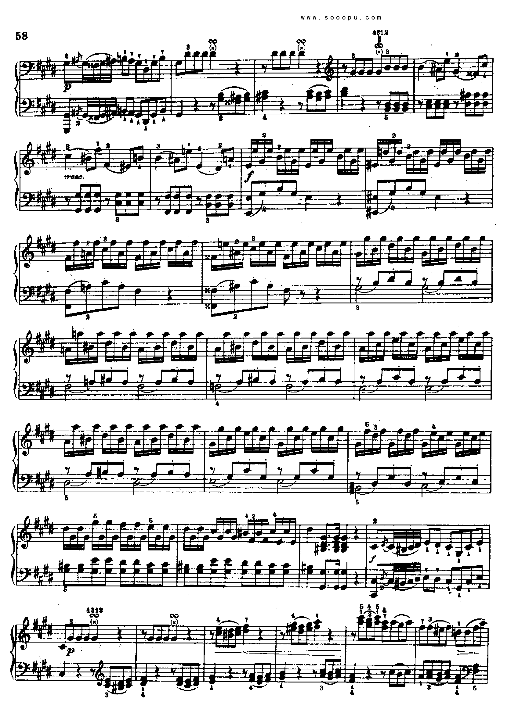 奏鸣曲七(献给奥恩布鲁格的姐妹们) 键盘类 钢琴钢琴曲谱（图3）