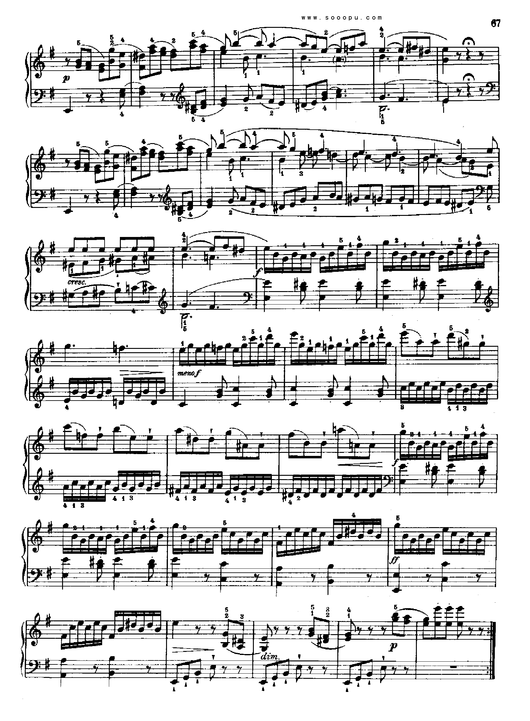 奏鸣曲八1778年出版 键盘类 钢琴钢琴曲谱（图4）