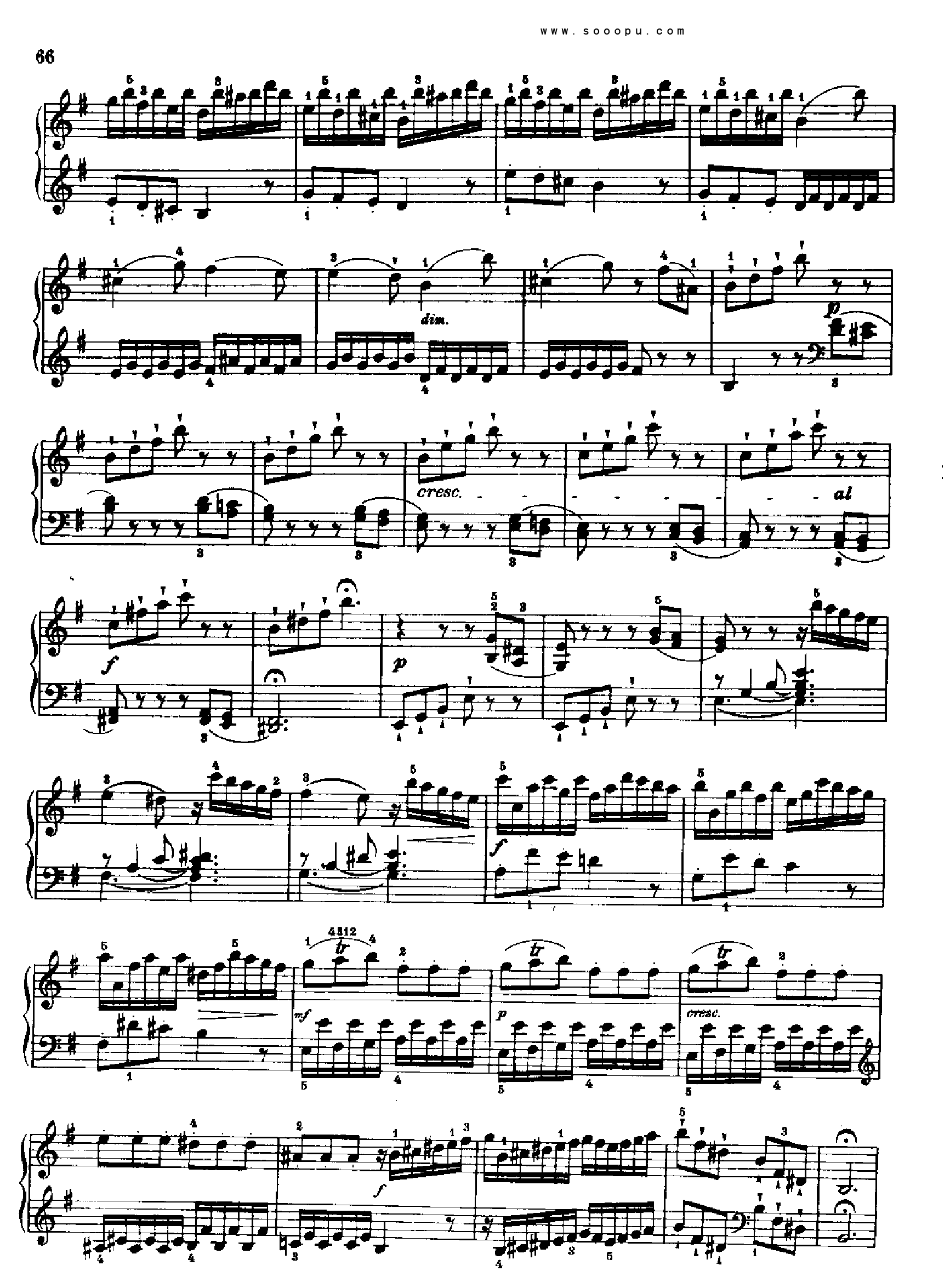 奏鸣曲八1778年出版 键盘类 钢琴钢琴曲谱（图3）