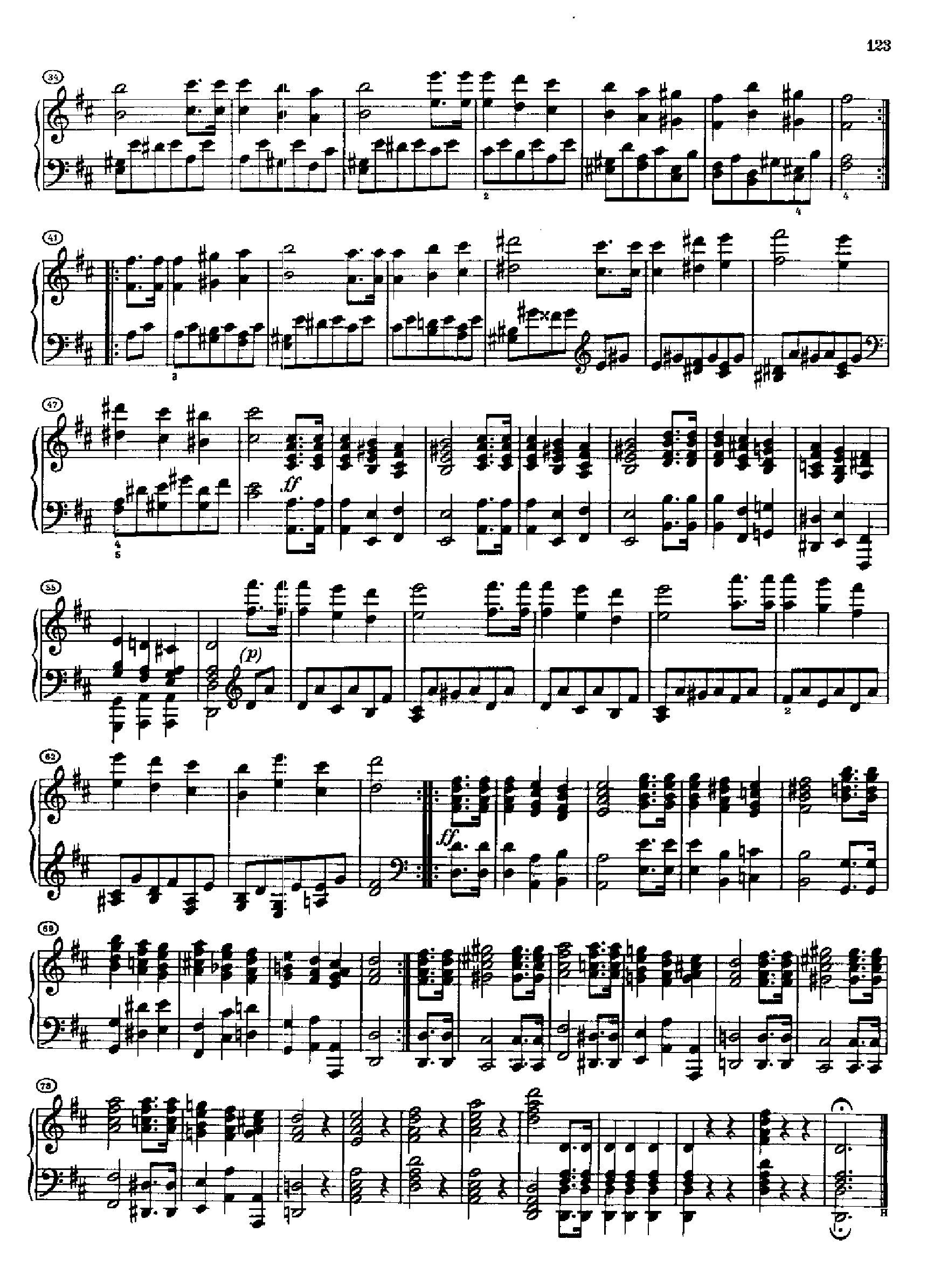 12首德意志舞曲D420 键盘类 钢琴钢琴曲谱（图6）