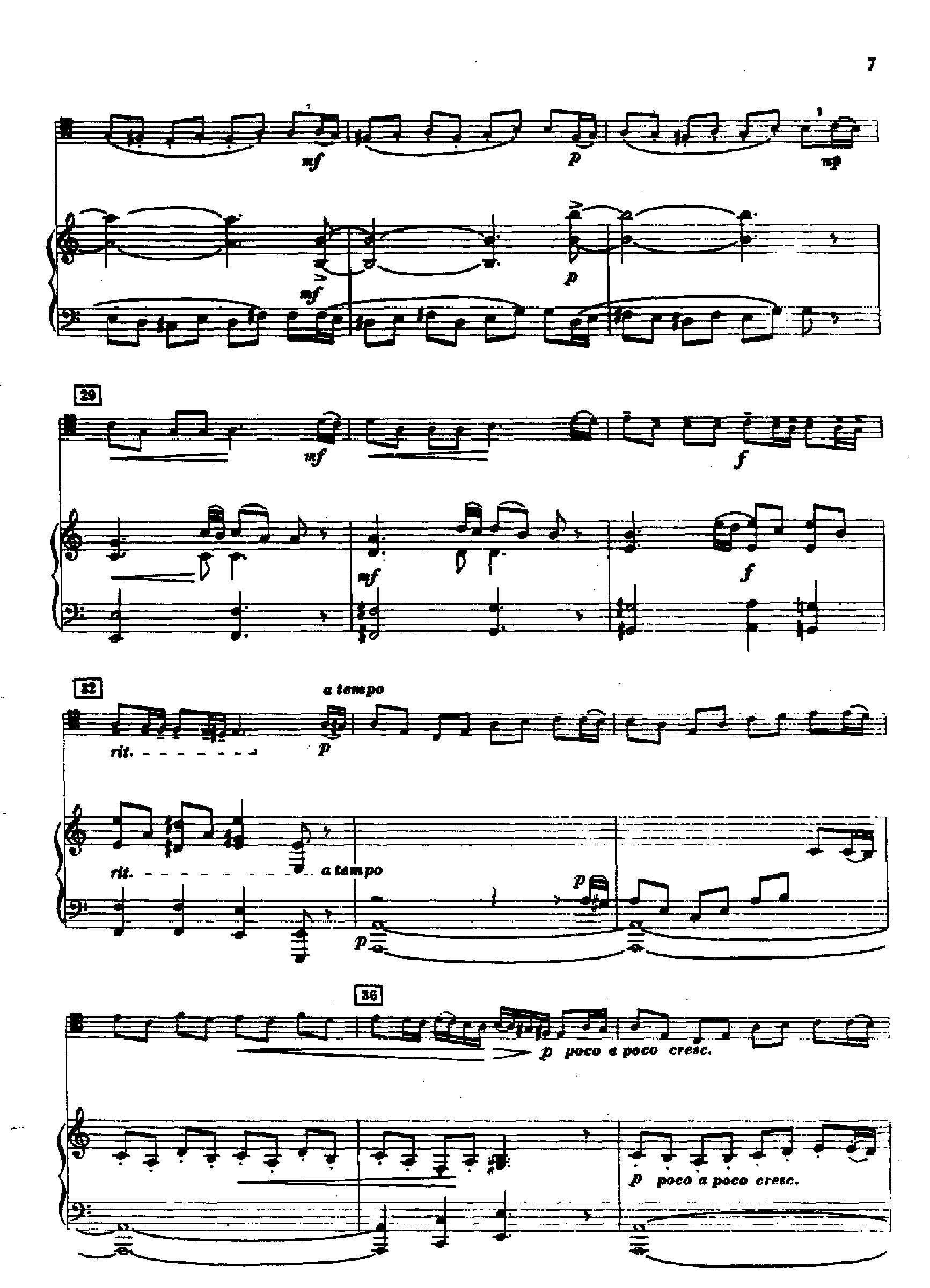 托卡塔(钢伴) 管乐类 长号钢琴曲谱（图3）