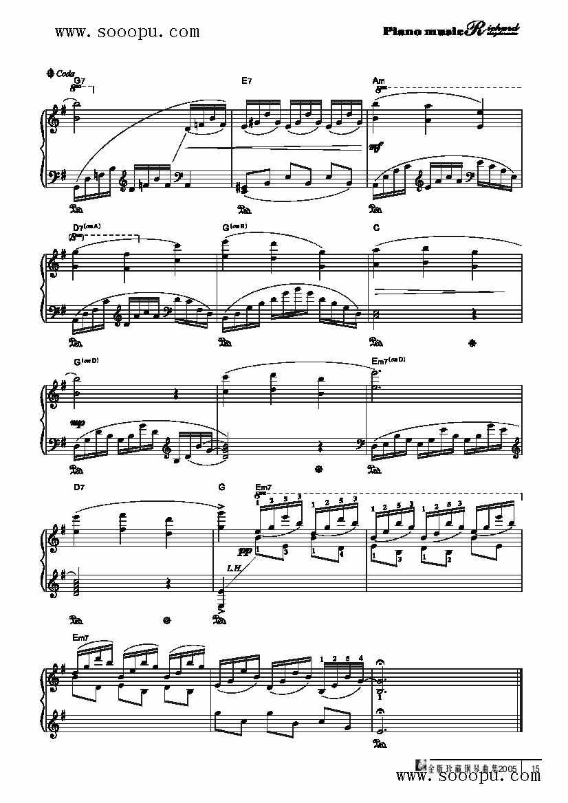 天鹅 键盘类 钢琴钢琴曲谱（图4）