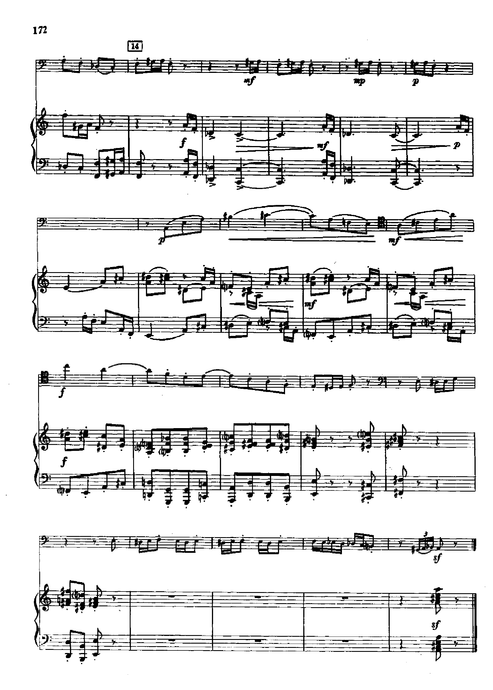 小协奏曲(钢伴) 管乐类 长号钢琴曲谱（图15）