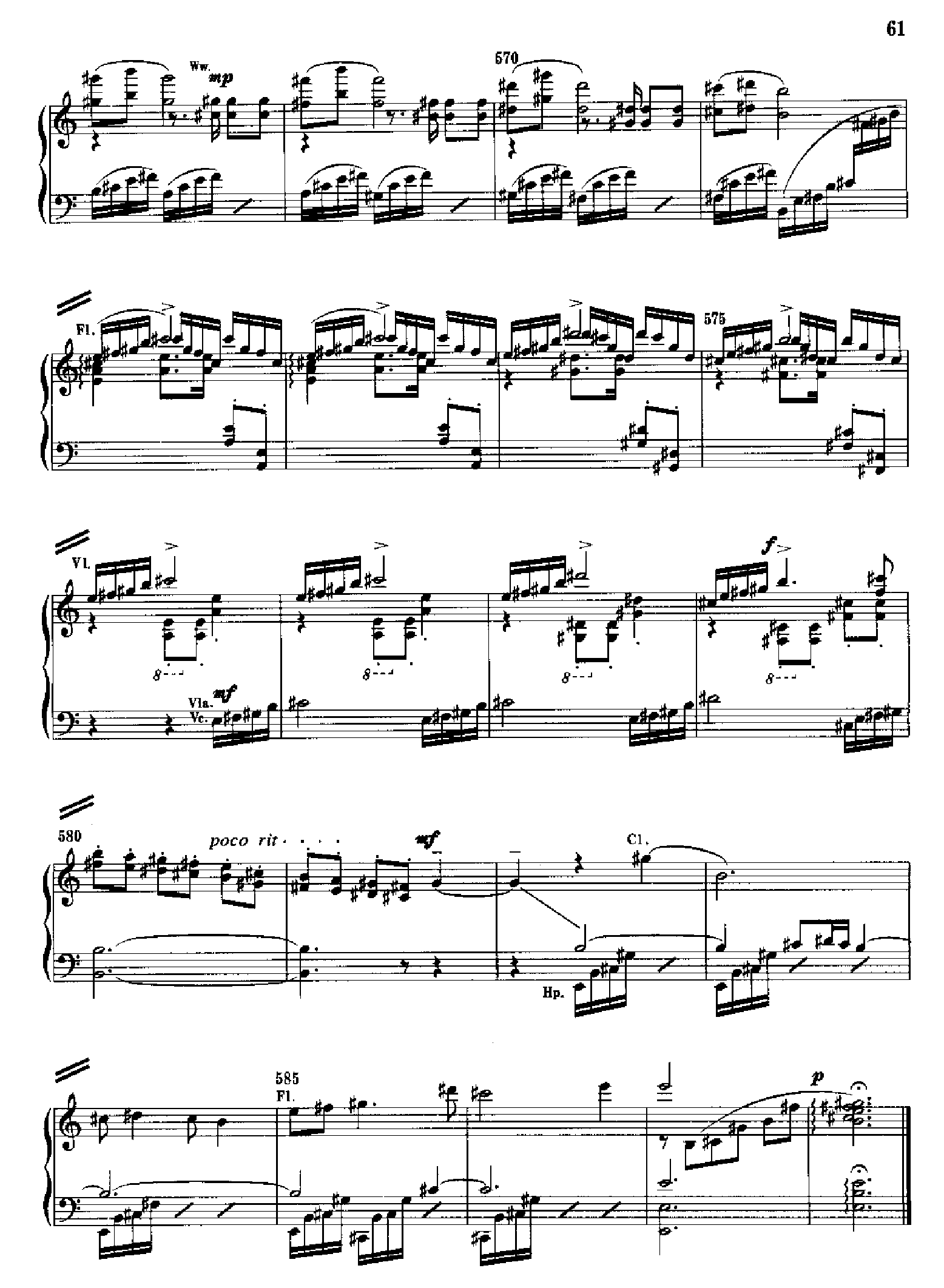 原野(钢琴缩谱)[歌剧] 歌曲类 钢琴伴奏谱钢琴曲谱（图61）