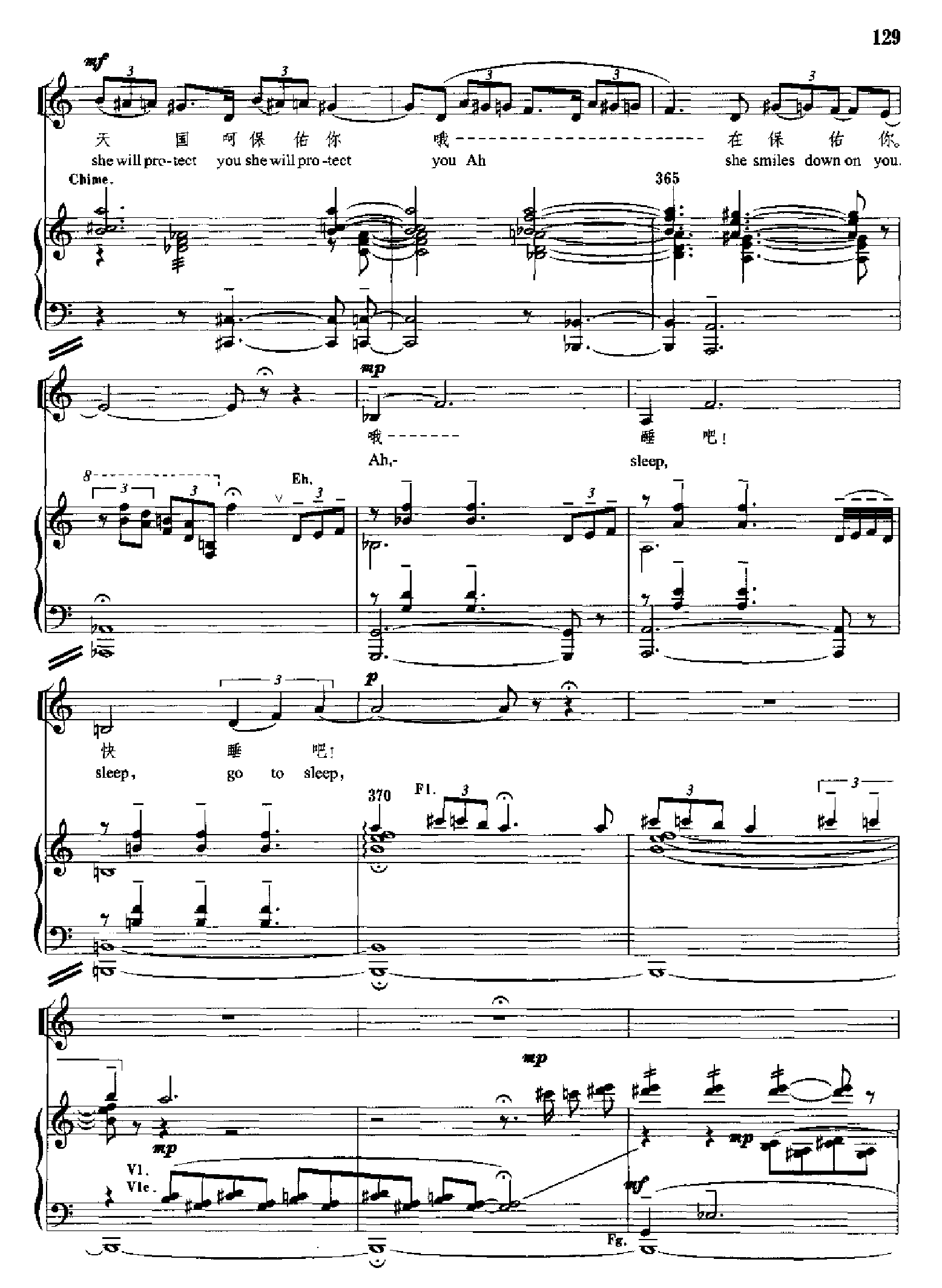 原野(钢琴缩谱)[歌剧] 歌曲类 钢琴伴奏谱钢琴曲谱（图129）
