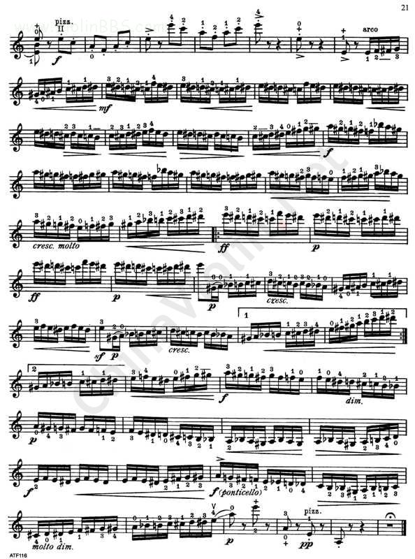 the bumble-bee钢琴曲谱（图2）
