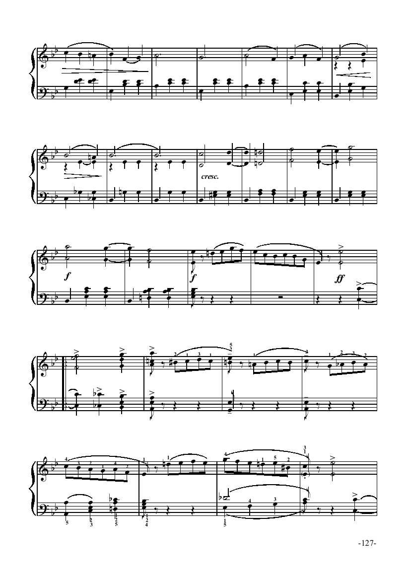圆舞曲—舞剧《睡美人》 键盘类 钢琴钢琴曲谱（图3）