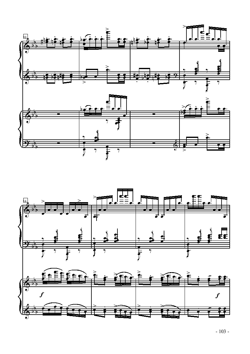 意大利波尔卡—双钢琴 键盘类 钢琴钢琴曲谱（图5）